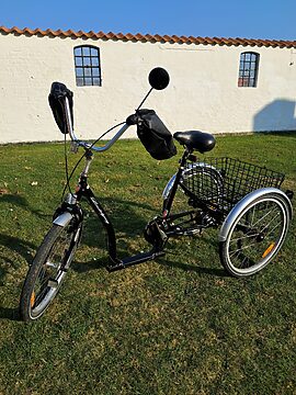 brugt 3 hjulet cykel med lad