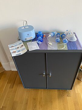 Inhalationssystem - næsten ny inhalator