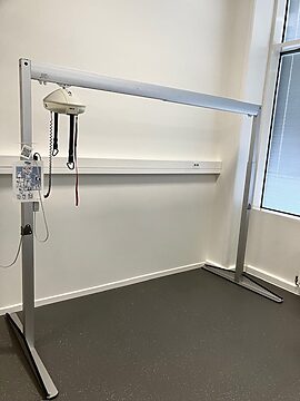 fritstående liftsystem sælges