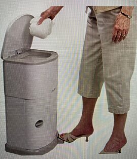 Blespand designet til voksenbleer og inkontinensprodukter