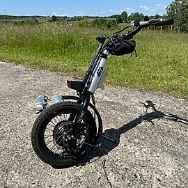 klaxon hjælpemotor demo-model uden batteri