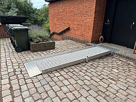 Kørestols rampe