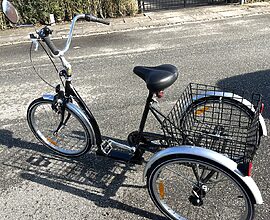 Brugt seniorcykel med 7 gear, brugt